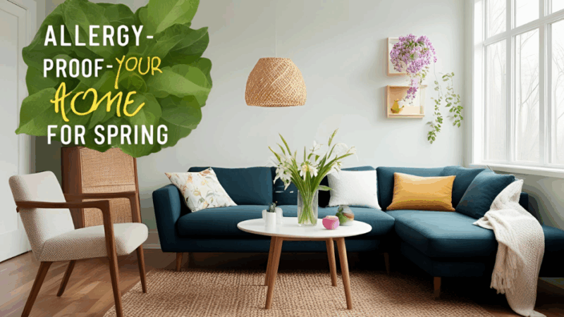 Say Goodbye to Sneezing: Smart Tips to Allergy-Proof Your Home for Spring