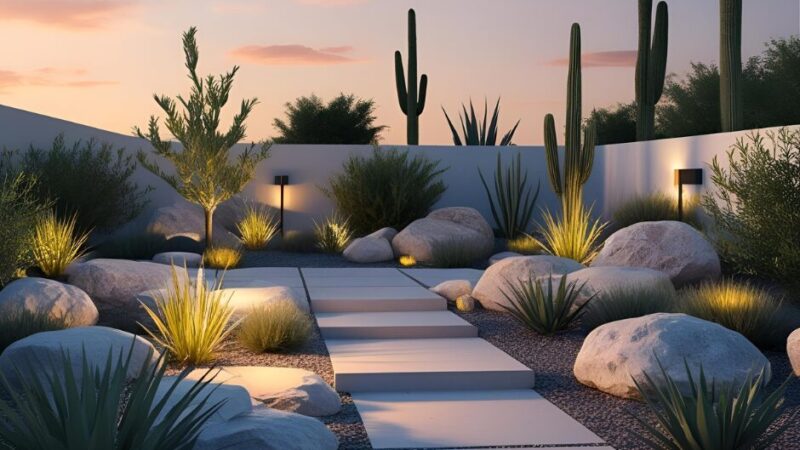 🌵Effortless Desert Landscaping Ideas for a Stunning Low-Maintenance Garden