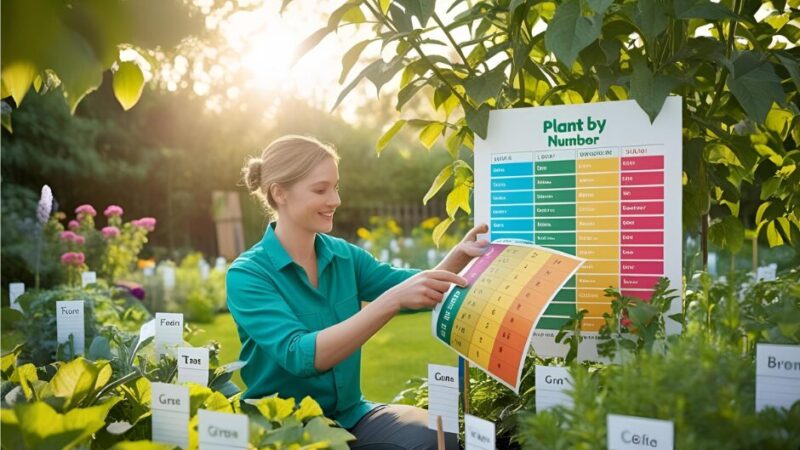 🌿Transform Your Yard with ‘Plant by Number’ Maps: Gardening Made Easy